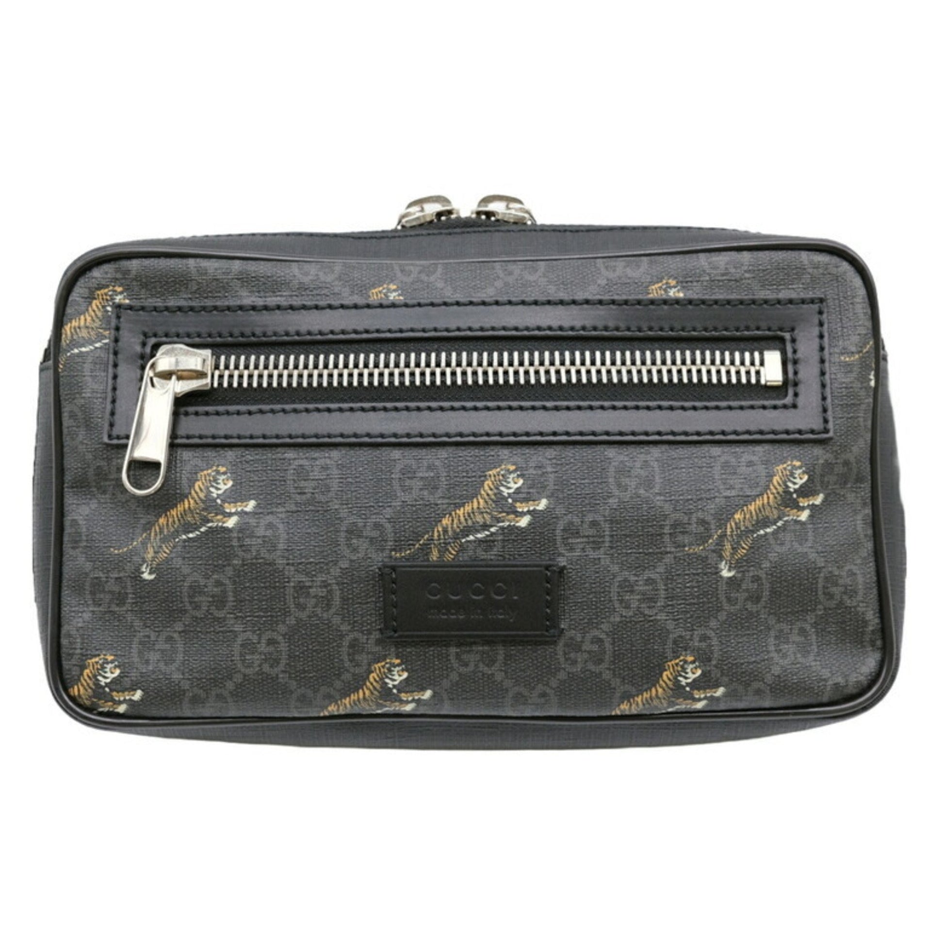 Gucci Belt bag, Black, Canvas, clutch