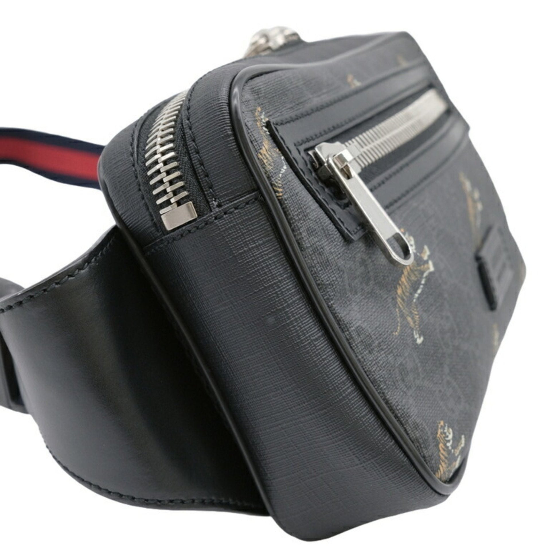 Gucci Belt bag, Black, Canvas, clutch