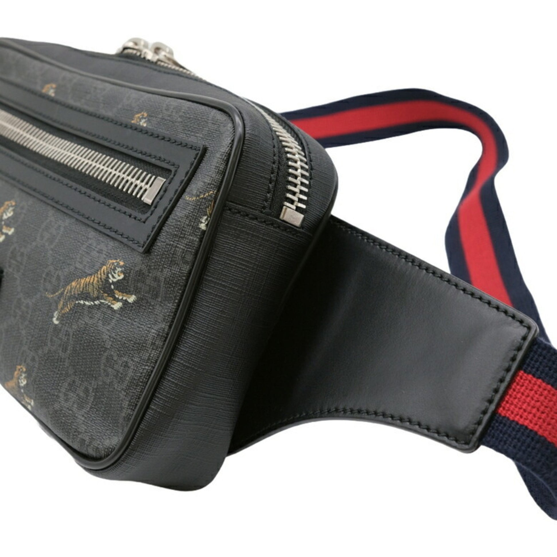 Gucci Belt bag, Black, Canvas, clutch