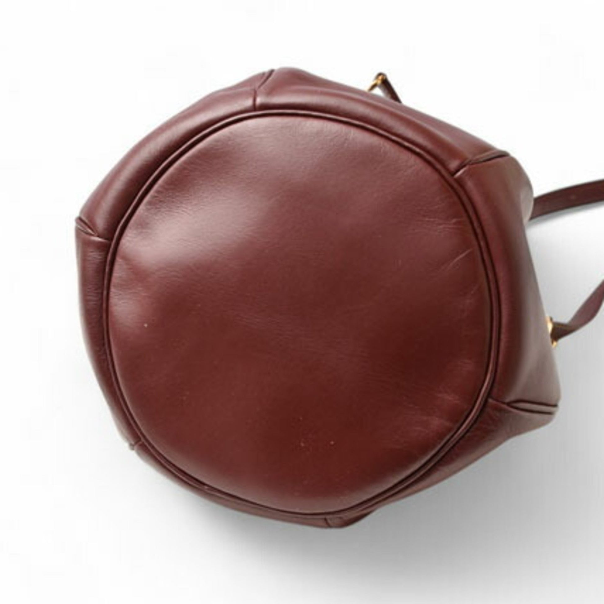 Cartier Must de Cartier, Burgundy, Leather, shoulder
