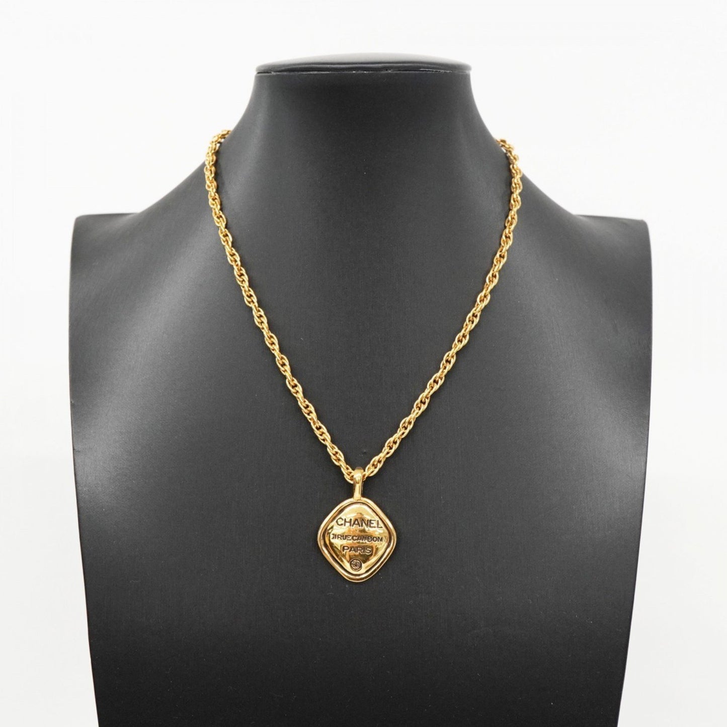 Chanel, Gold, Gold Plated, necklace