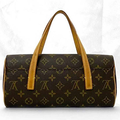 Louis Vuitton Sonatine, Brown, Canvas, handbag