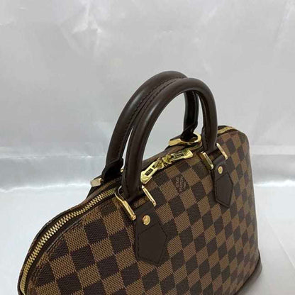 Louis Vuitton Alma, Brown, Canvas, handbag