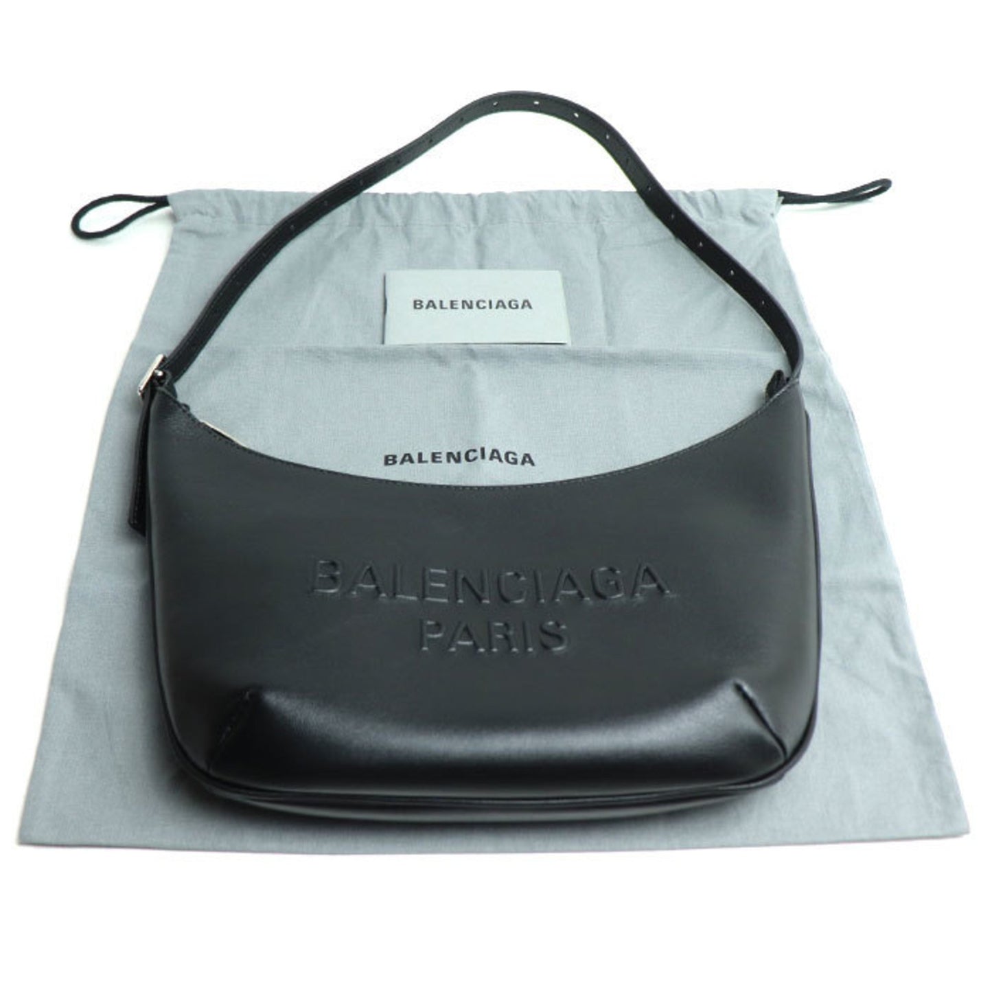 Balenciaga Mary Kate, Black, Leather, shoulder