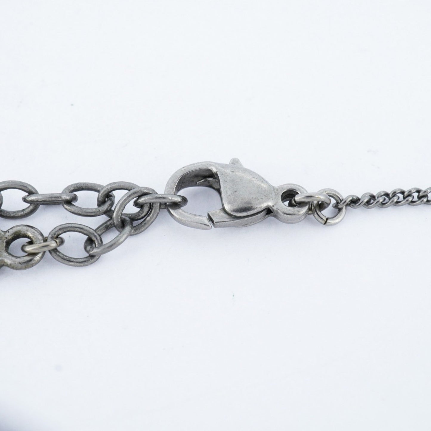 Chanel Coco Mark, Silver, Metal, necklace