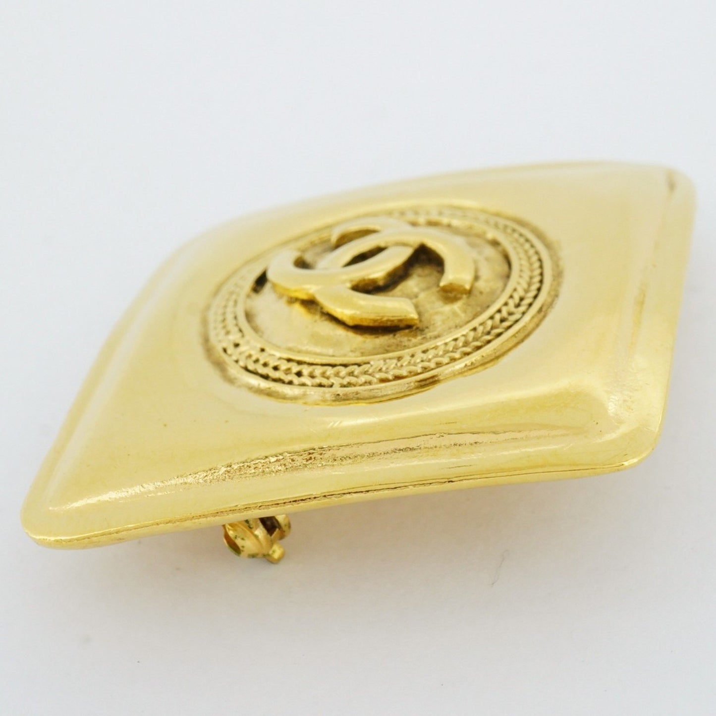 Chanel Coco Mark, Gold, Gold Plated, brooch