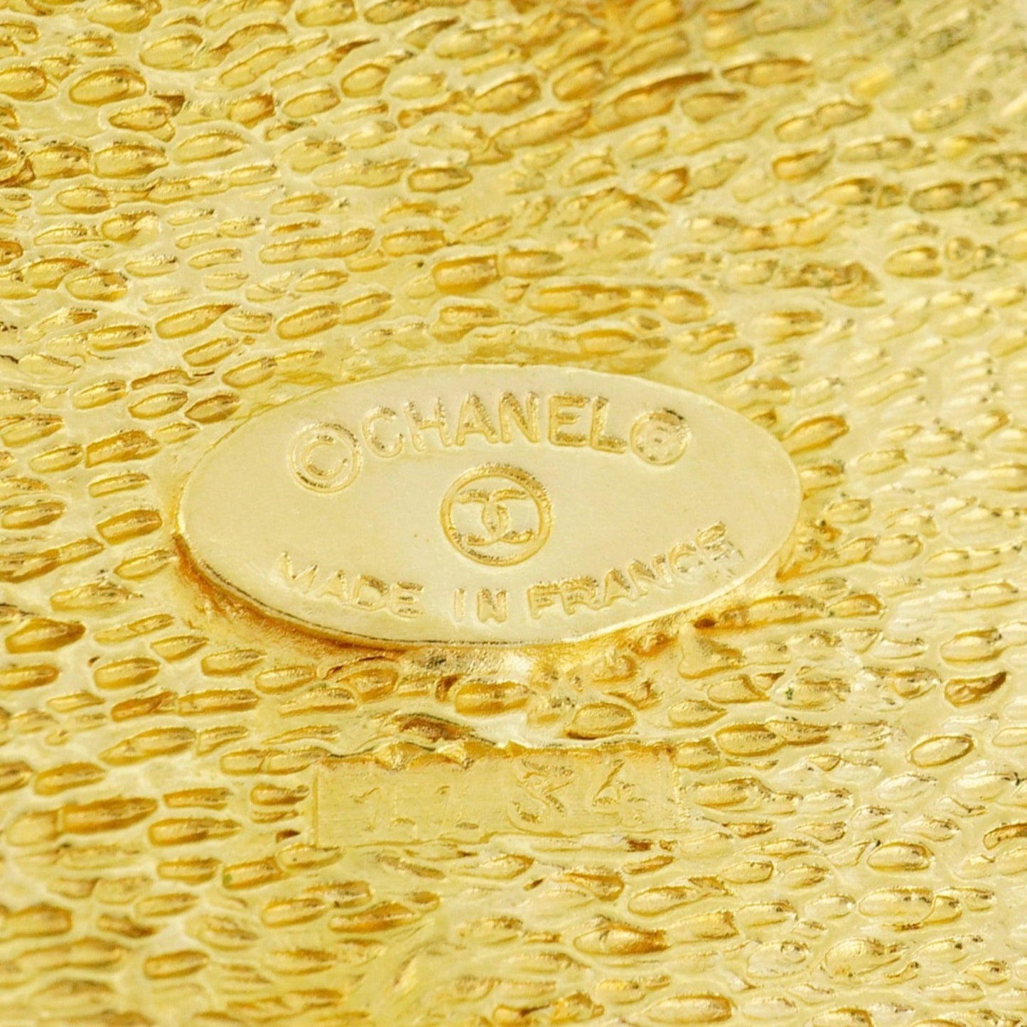 Chanel Coco Mark, Gold, Gold Plated, brooch