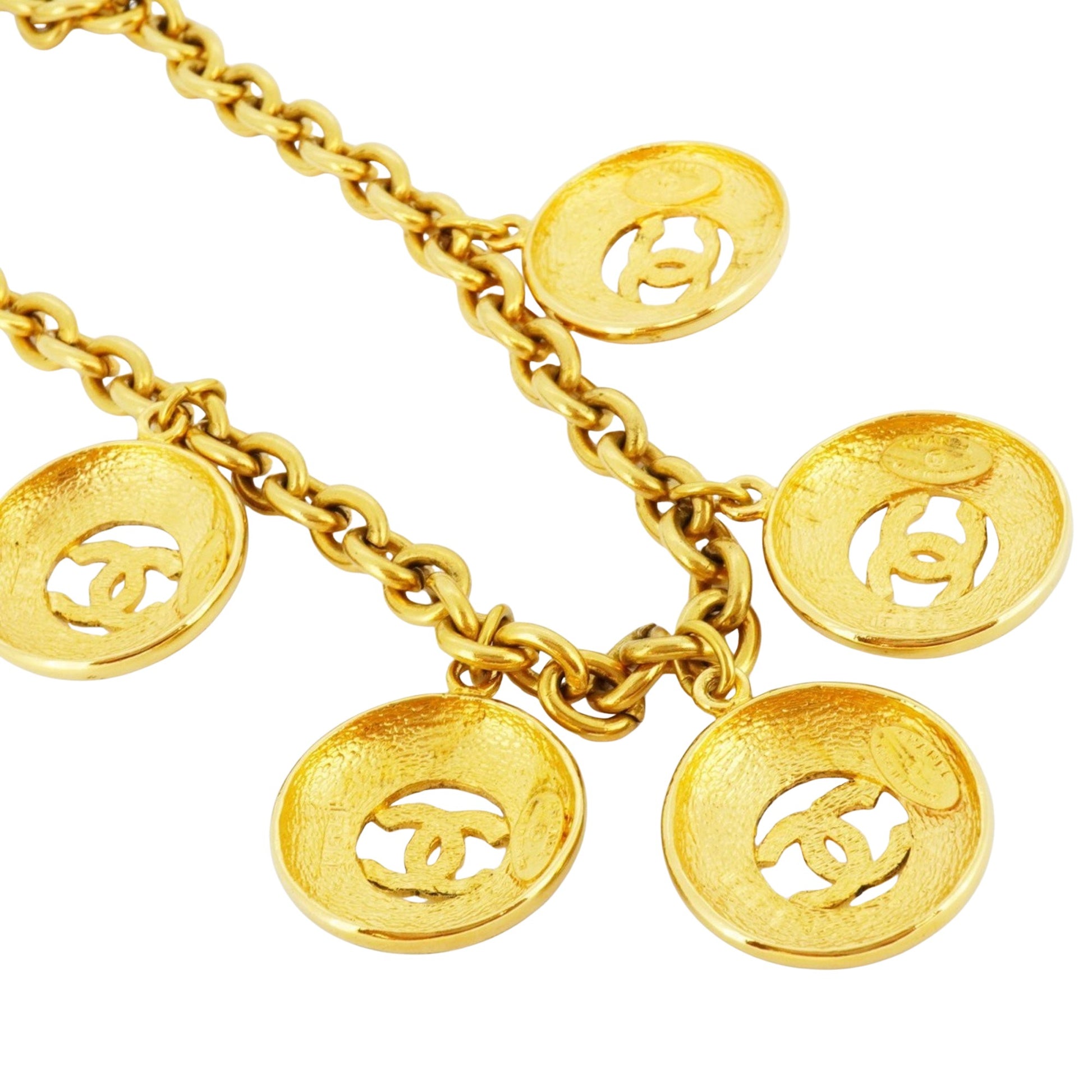 Chanel Coco Mark, Gold, Gold Plated, necklace