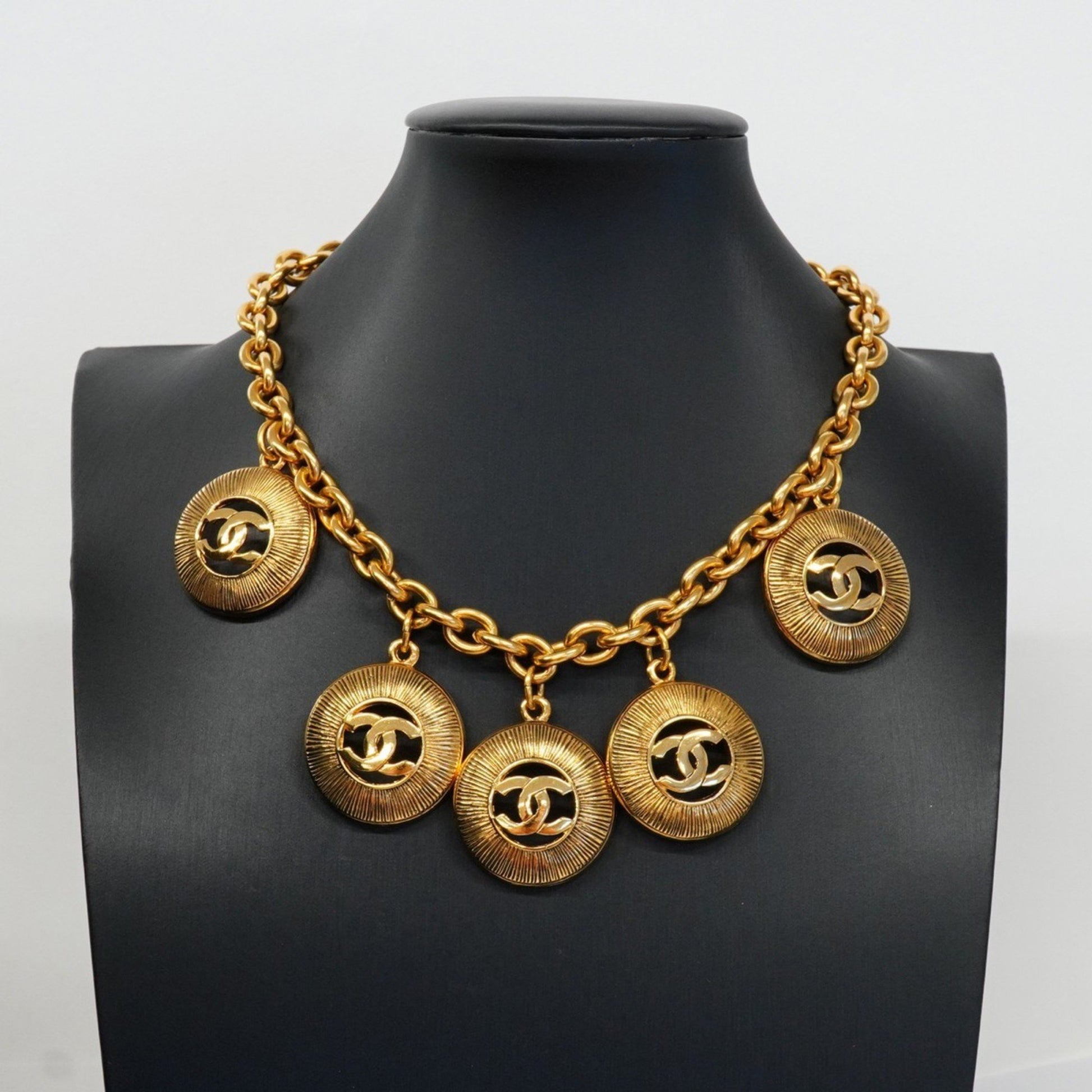 Chanel Coco Mark, Gold, Gold Plated, necklace