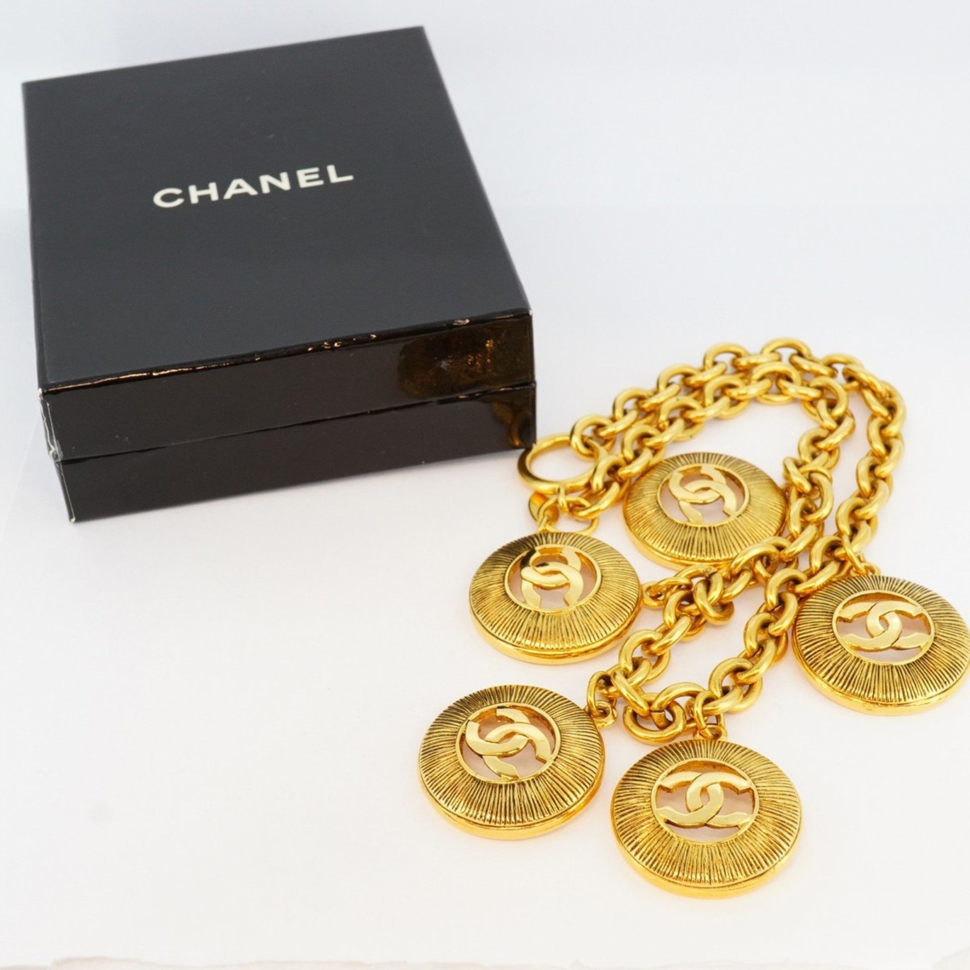 Chanel Coco Mark, Gold, Gold Plated, necklace