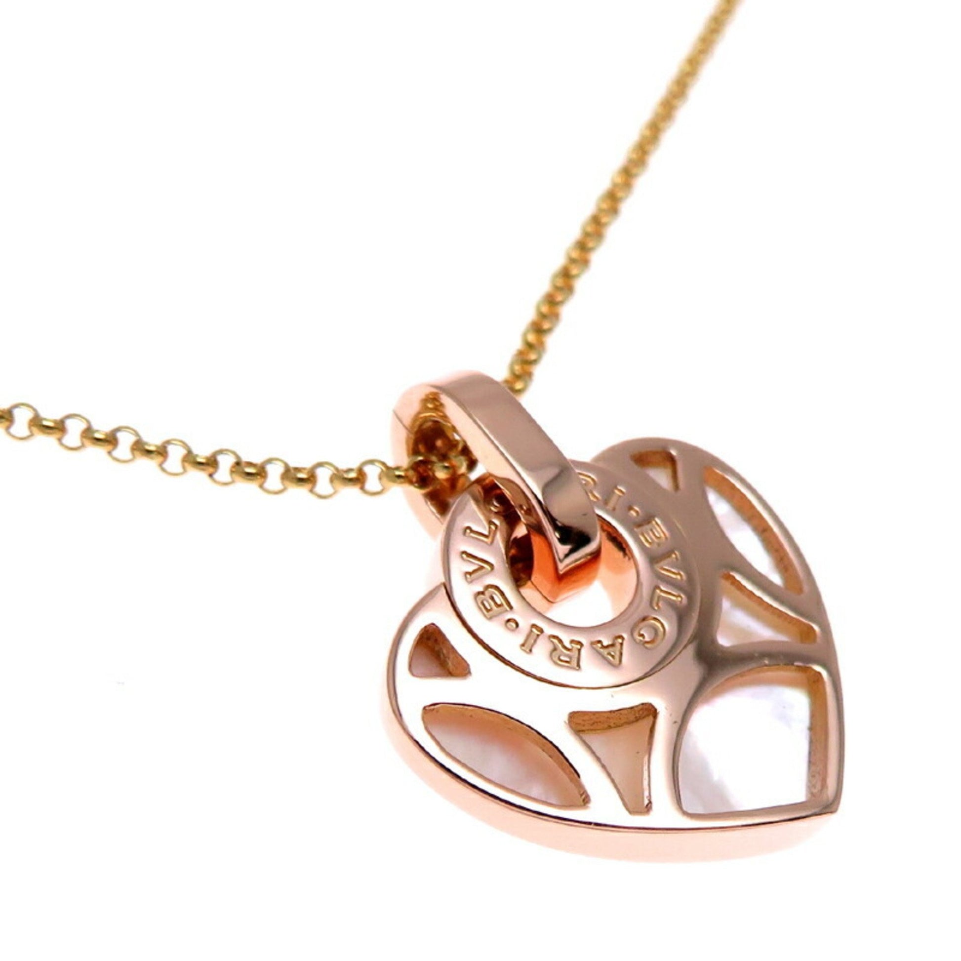 Bulgari, Gold, Rose Gold, necklace