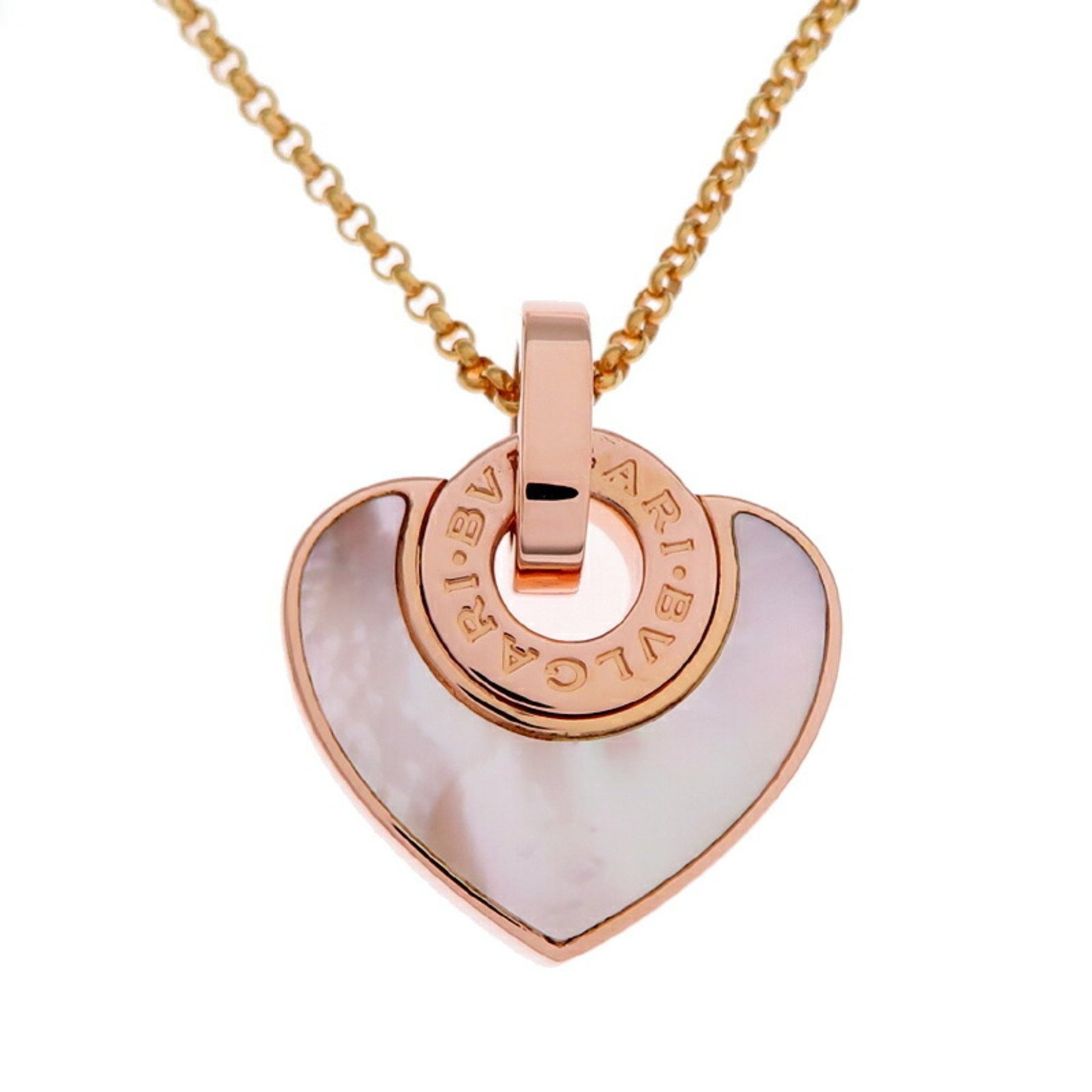 Bulgari, Gold, Rose Gold, necklace