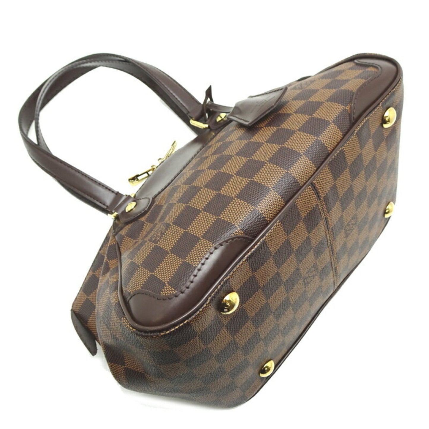 Louis Vuitton Verona, Brown, Canvas, handbag