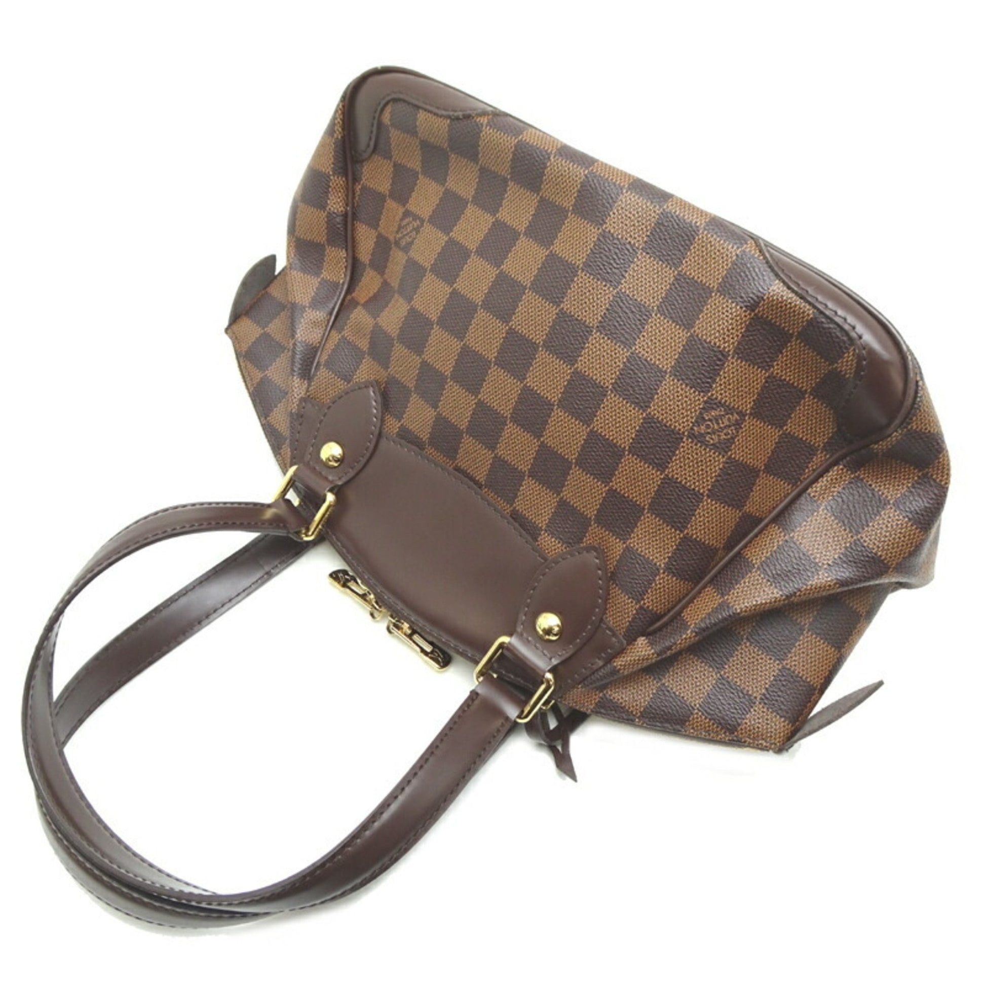 Louis Vuitton Verona, Brown, Canvas, handbag