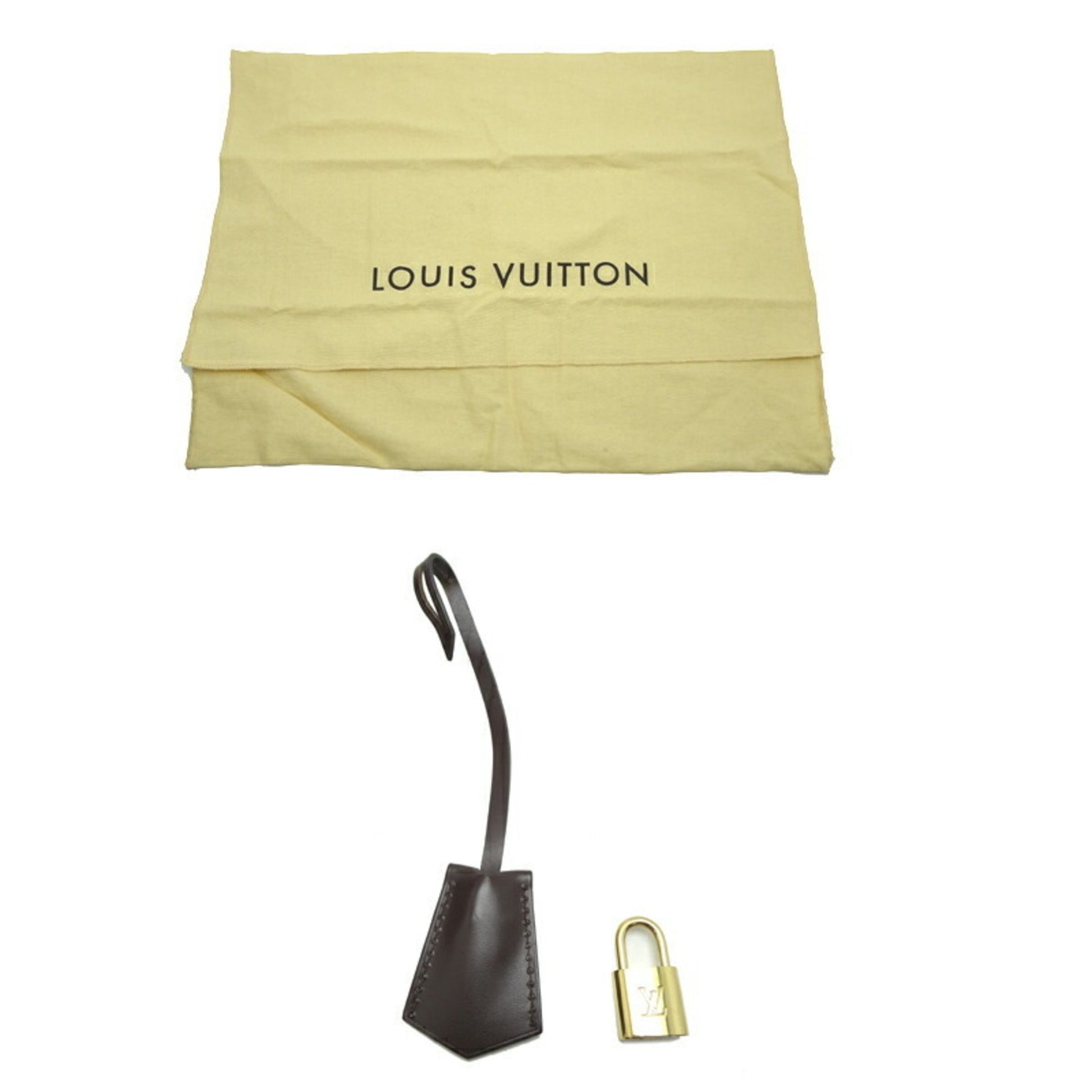 Louis Vuitton Verona, Brown, Canvas, handbag