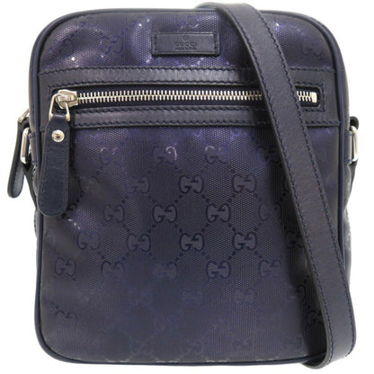 Gucci, Purple, Canvas, shoulder