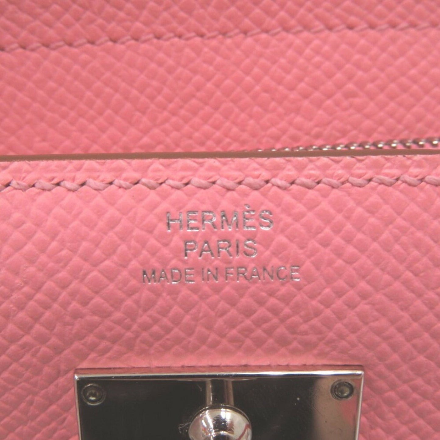 Hermès, Pink, Leather, wallet