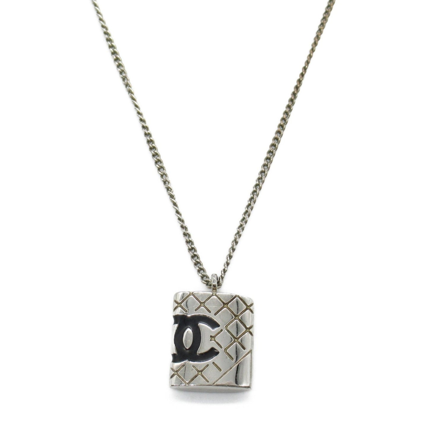 Chanel Cambon, Silver, Metal, necklace