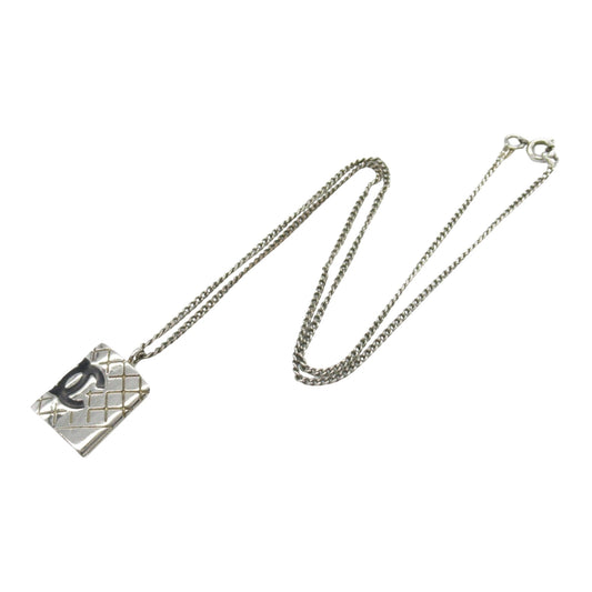 Chanel Cambon, Silver, Metal, necklace