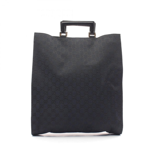 Gucci GG canvas, Black, Canvas, tote