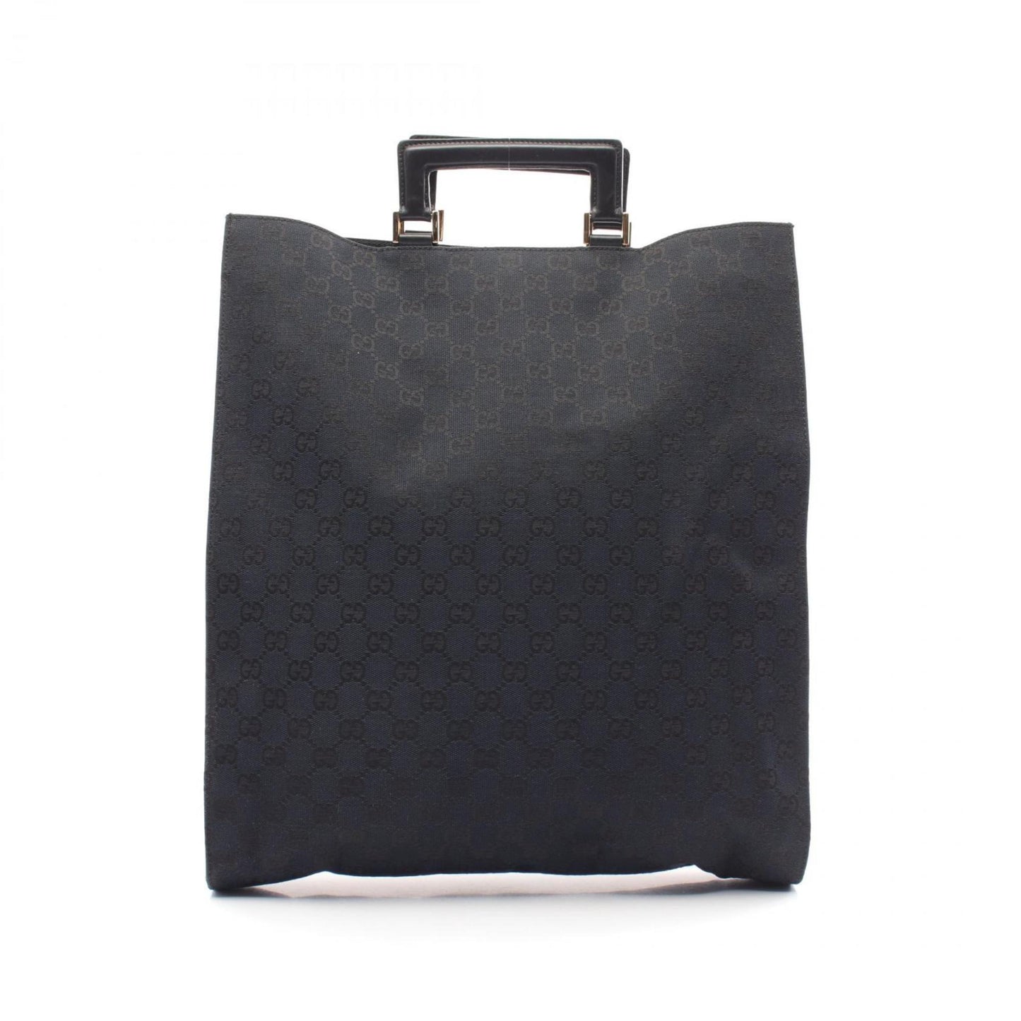 Gucci GG canvas, Black, Canvas, tote