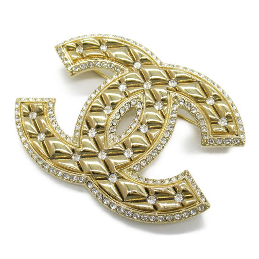 Chanel Coco Mark, Gold, Gold Plated, brooch