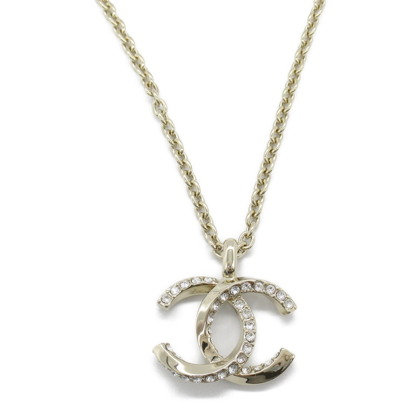 Chanel Coco Mark, Gold, Metal, necklace