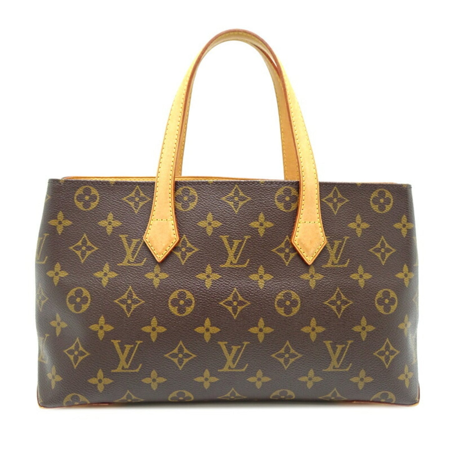 Louis Vuitton Wilshire, Brown, Canvas, handbag