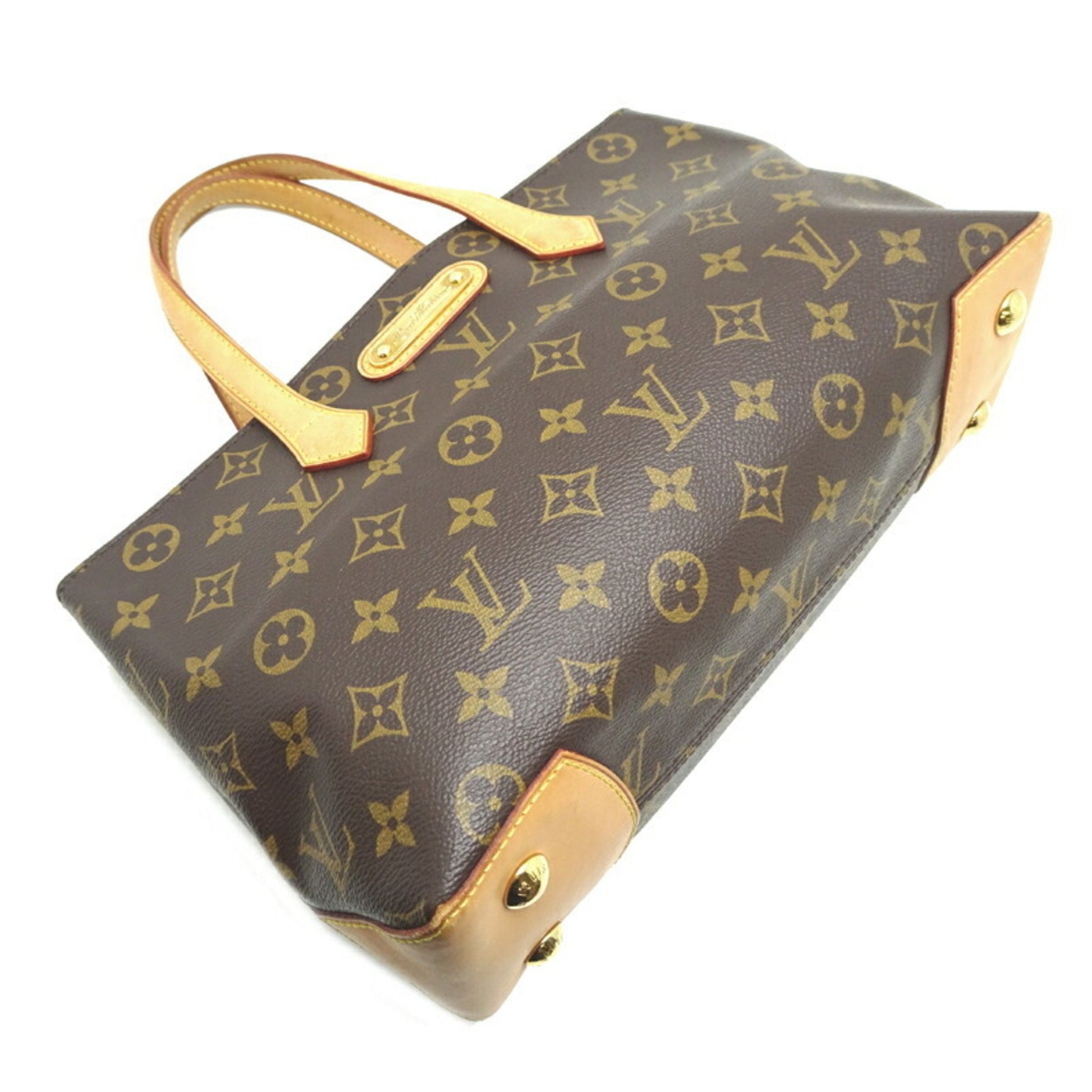 Louis Vuitton Wilshire, Brown, Canvas, handbag