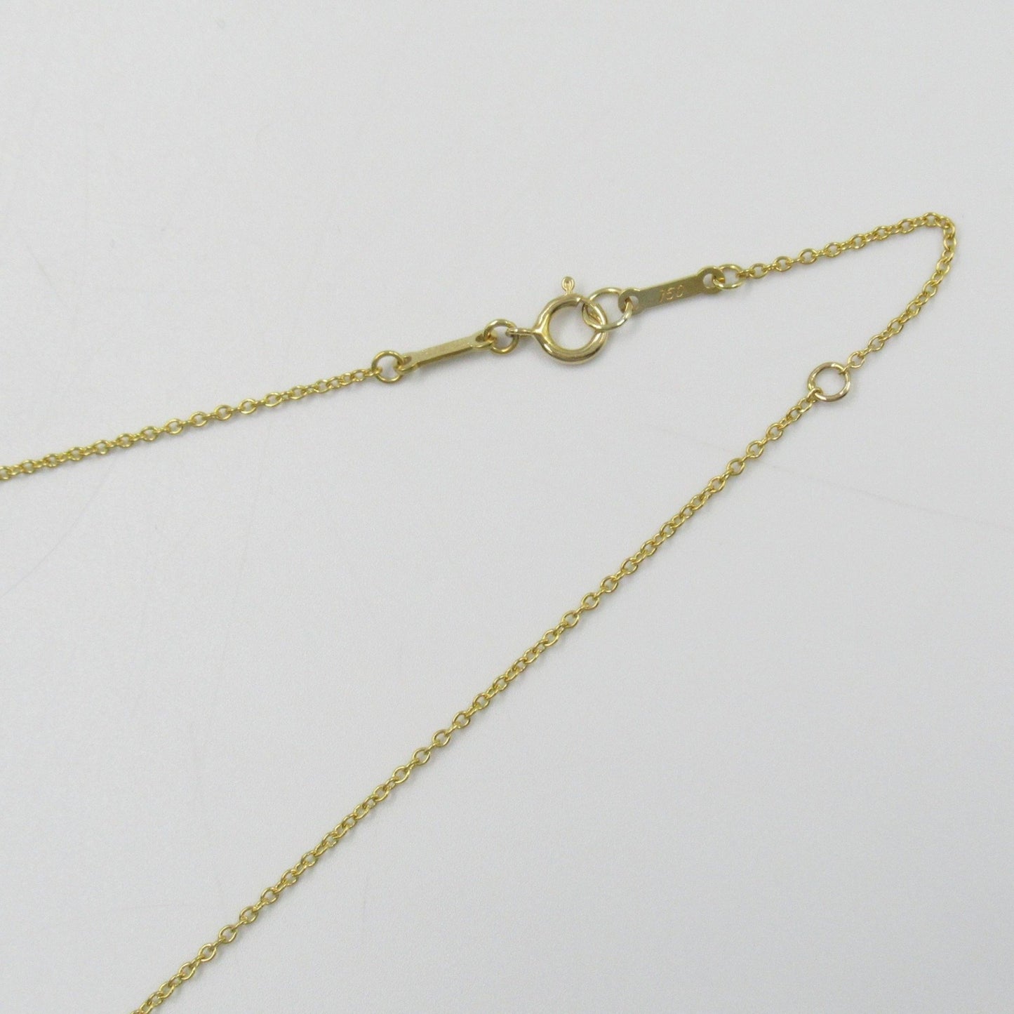 Tiffany & Co Open Heart, Gold, Yellow Gold, necklace