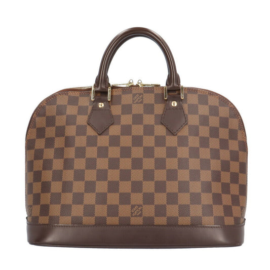 Louis Vuitton Alma, Brown, Canvas, handbag