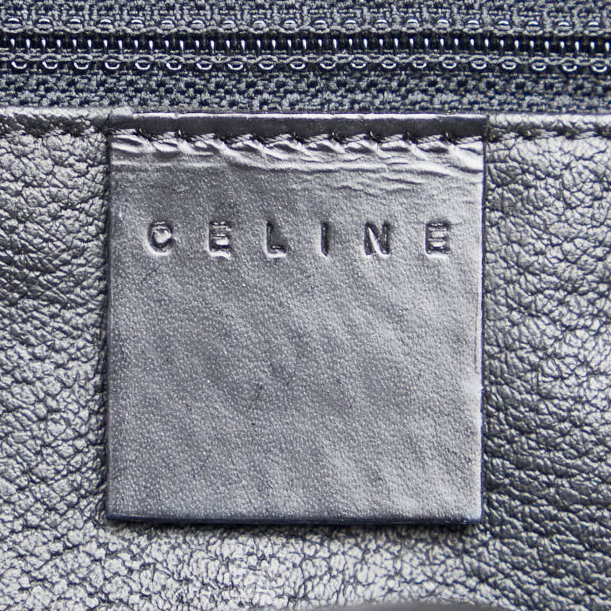 Céline Macadam, Brown, Canvas, tote