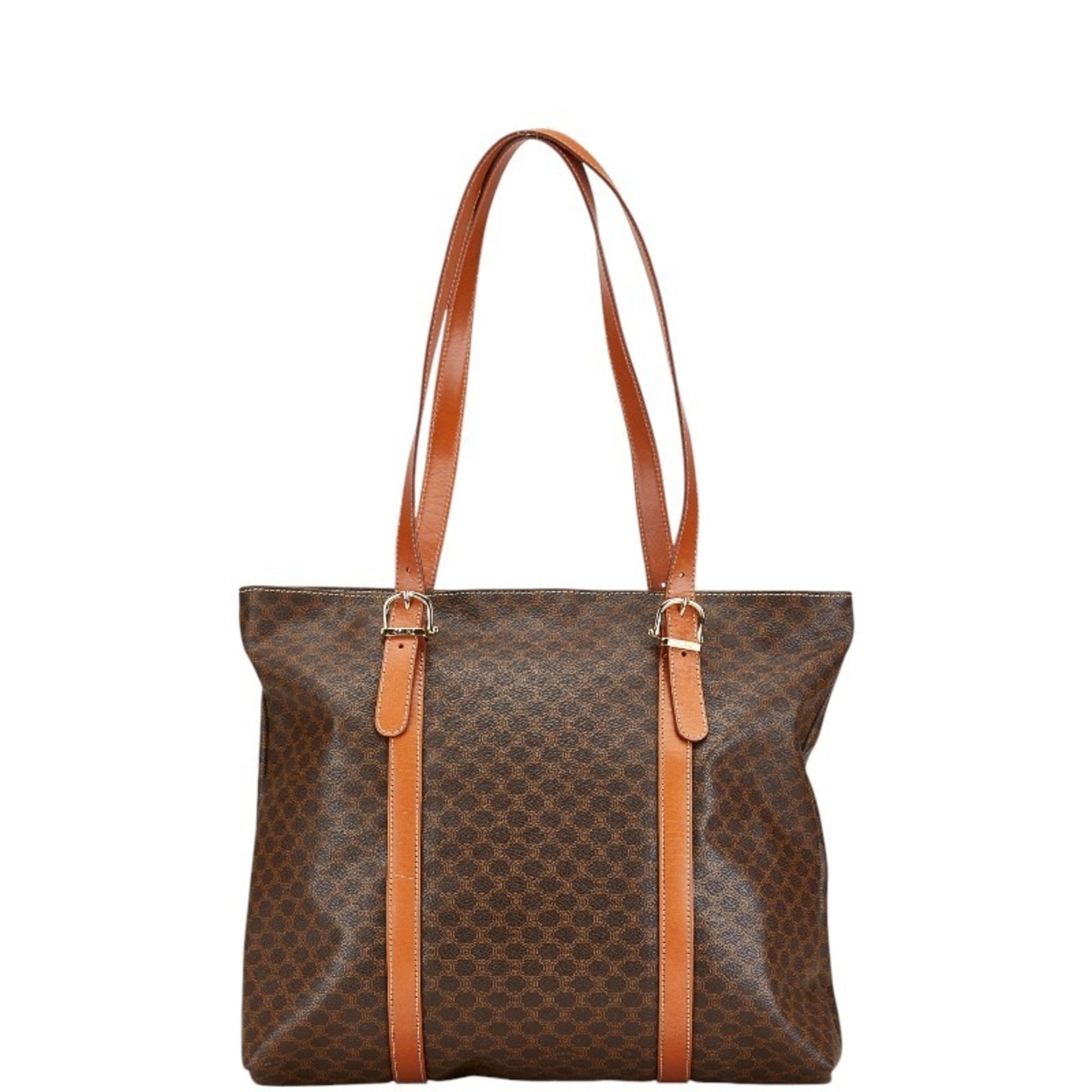 Céline, Brown, Canvas, tote