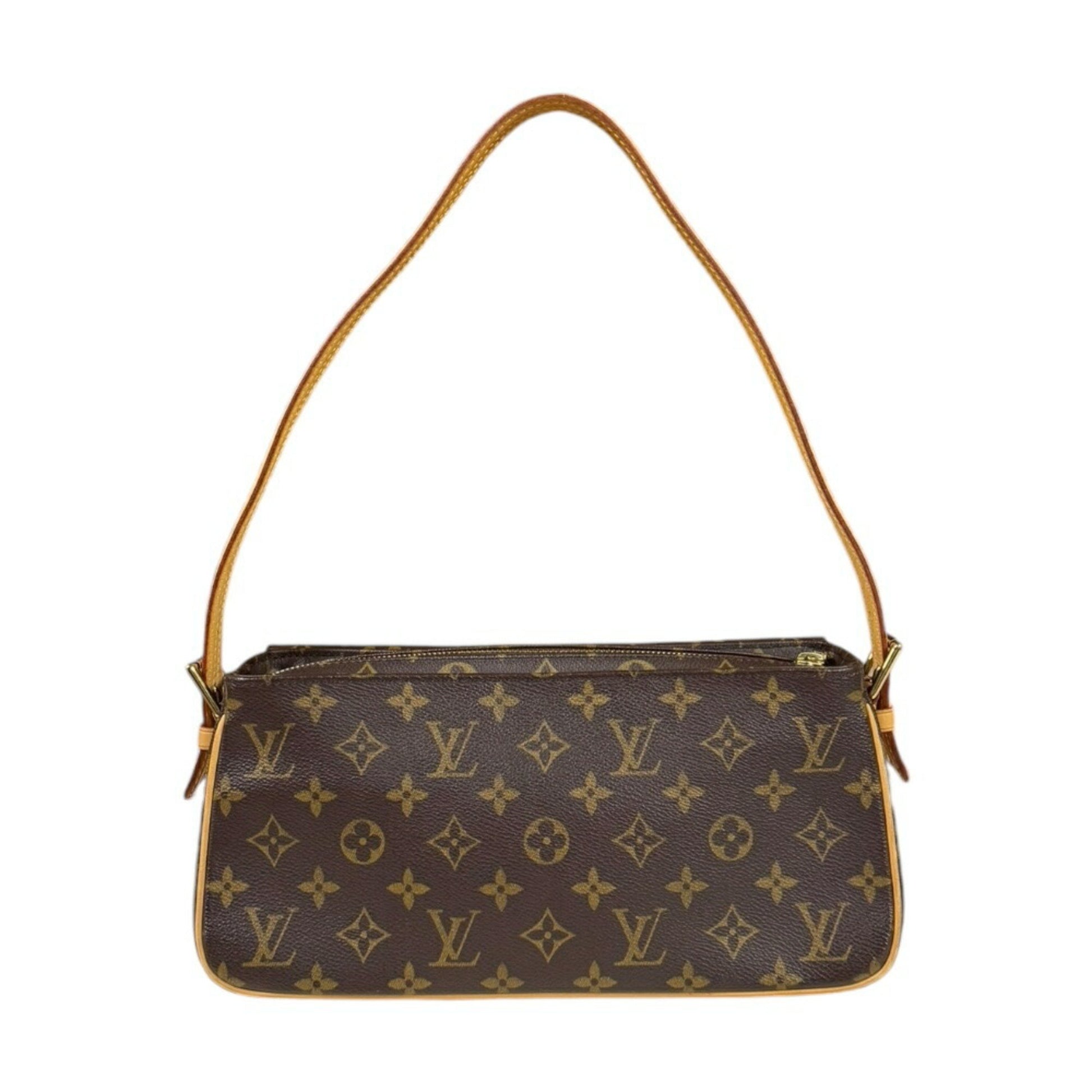 Louis Vuitton Viva Cité, Brown, Canvas, shoulder