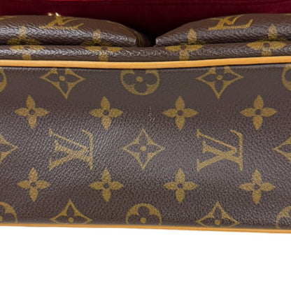 Louis Vuitton Viva Cité, Brown, Canvas, shoulder