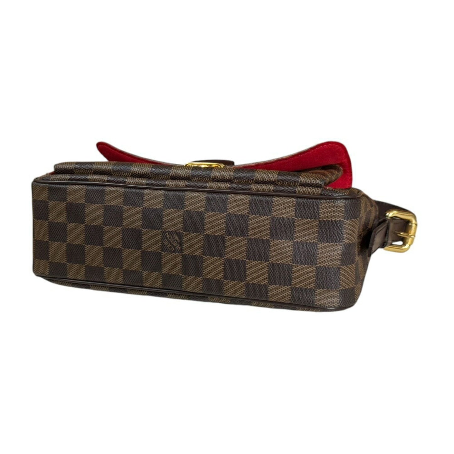 Louis Vuitton Ravello GM, Brown, Canvas, shoulder