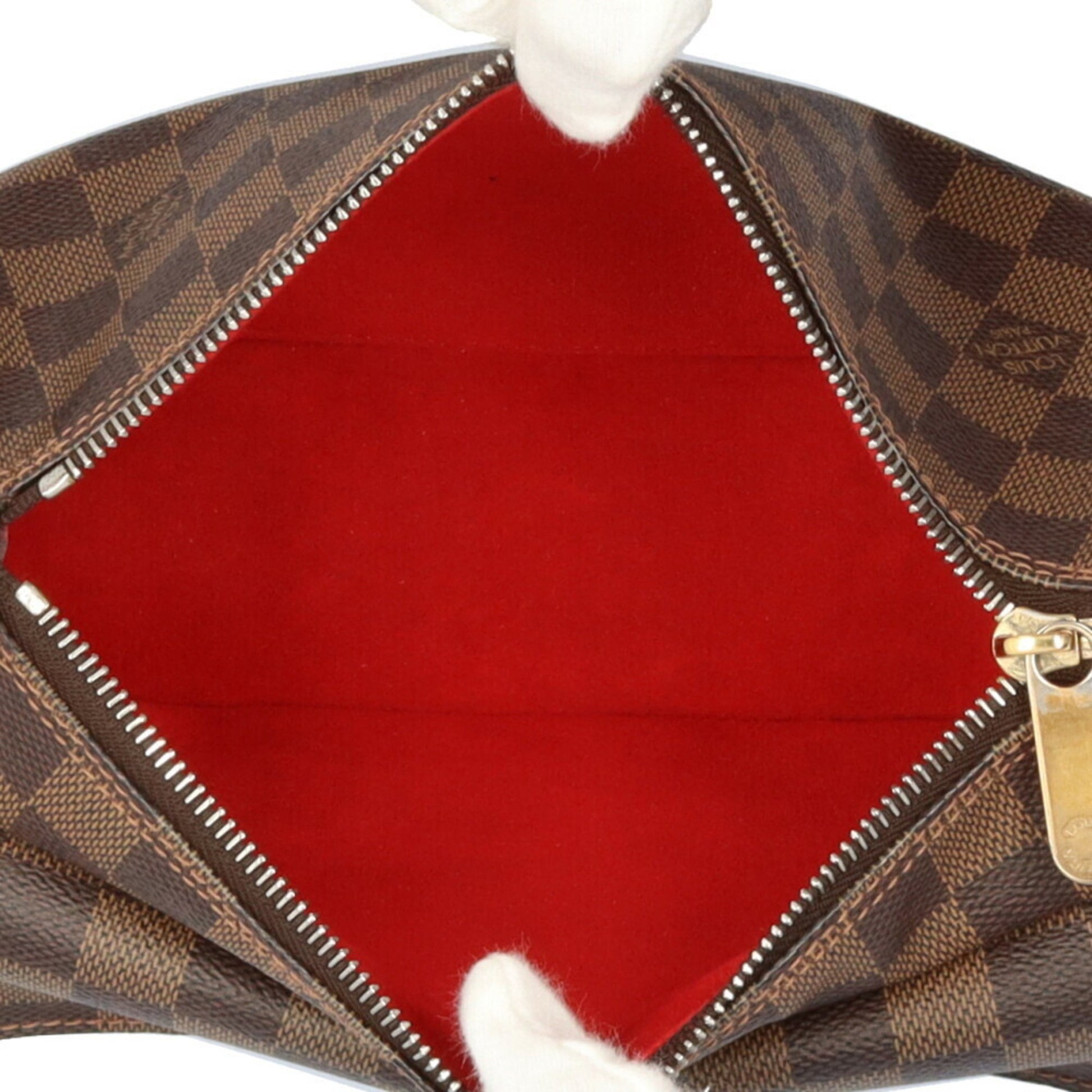 Louis Vuitton Ravello GM, Brown, Canvas, shoulder