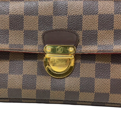 Louis Vuitton Ravello GM, Brown, Canvas, shoulder