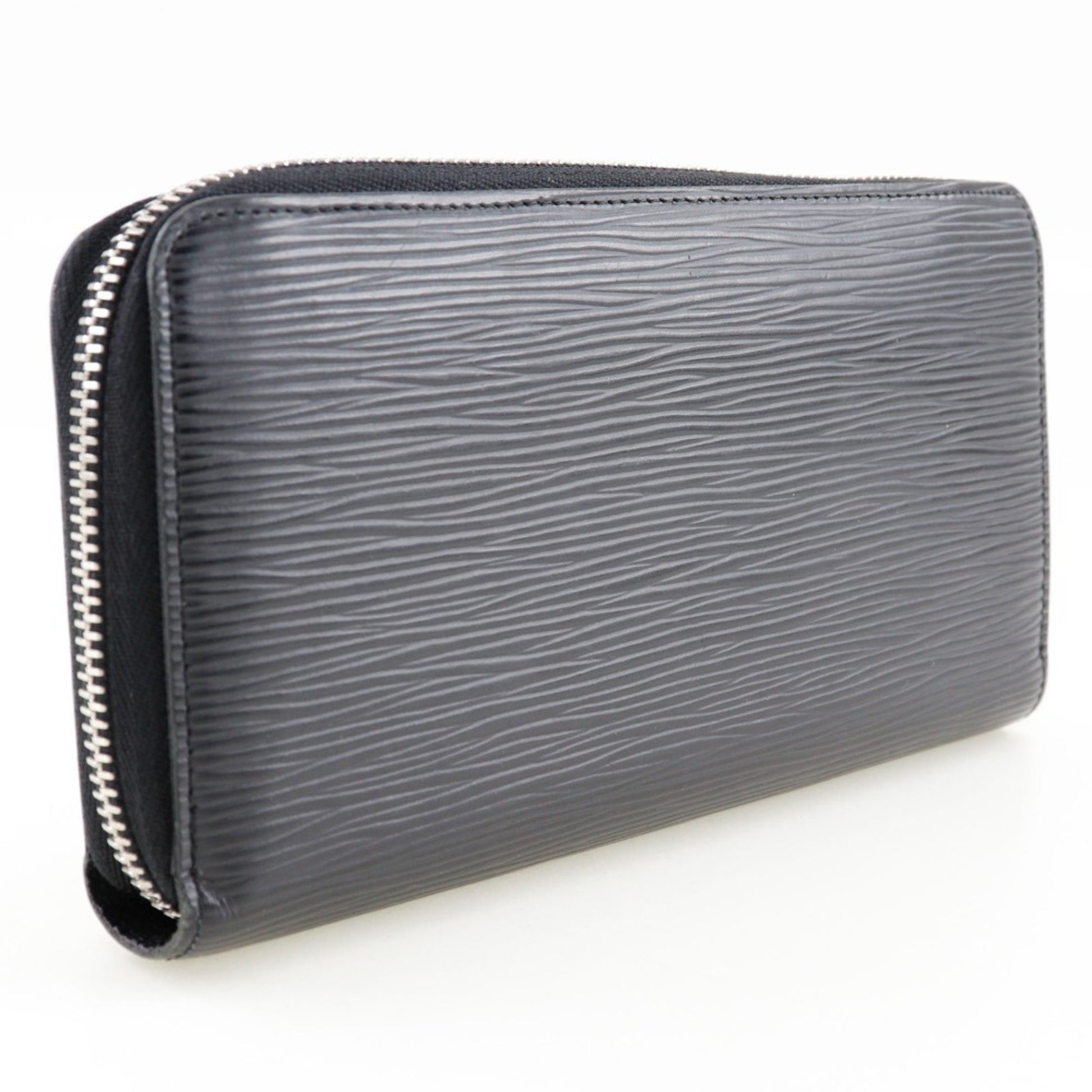 Louis Vuitton Zippy wallet, Black, Leather, wallet