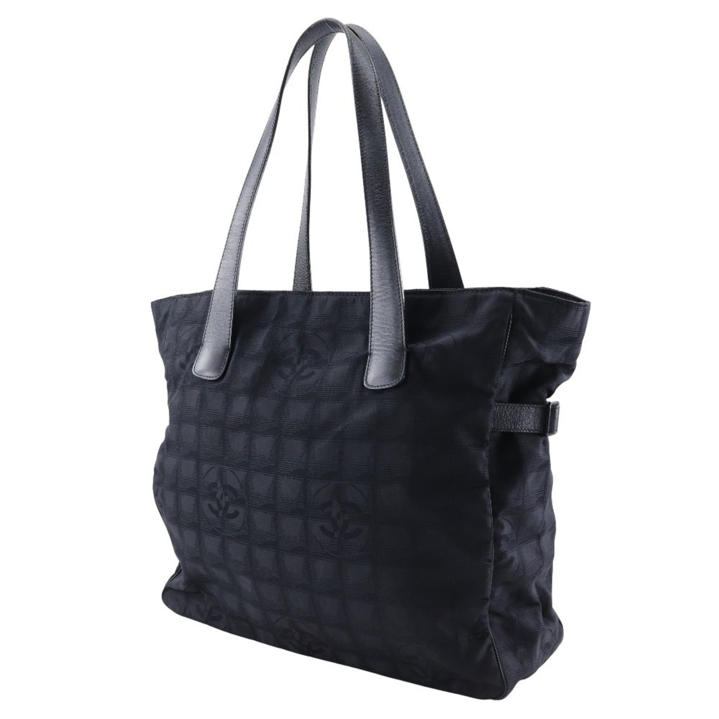 Chanel, Black, Canvas, tote