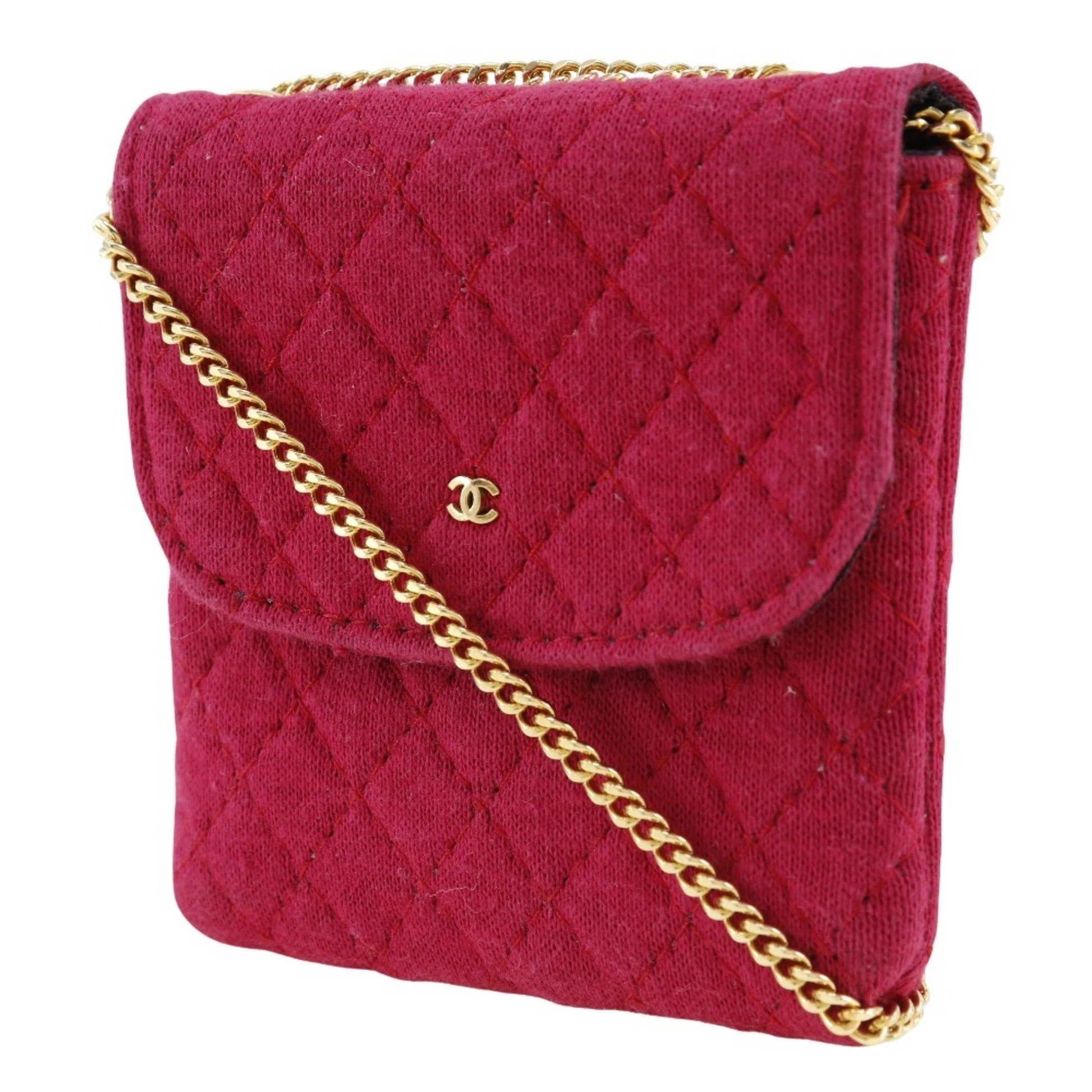 Chanel Coco Mark, Pink, Cotton, shoulder