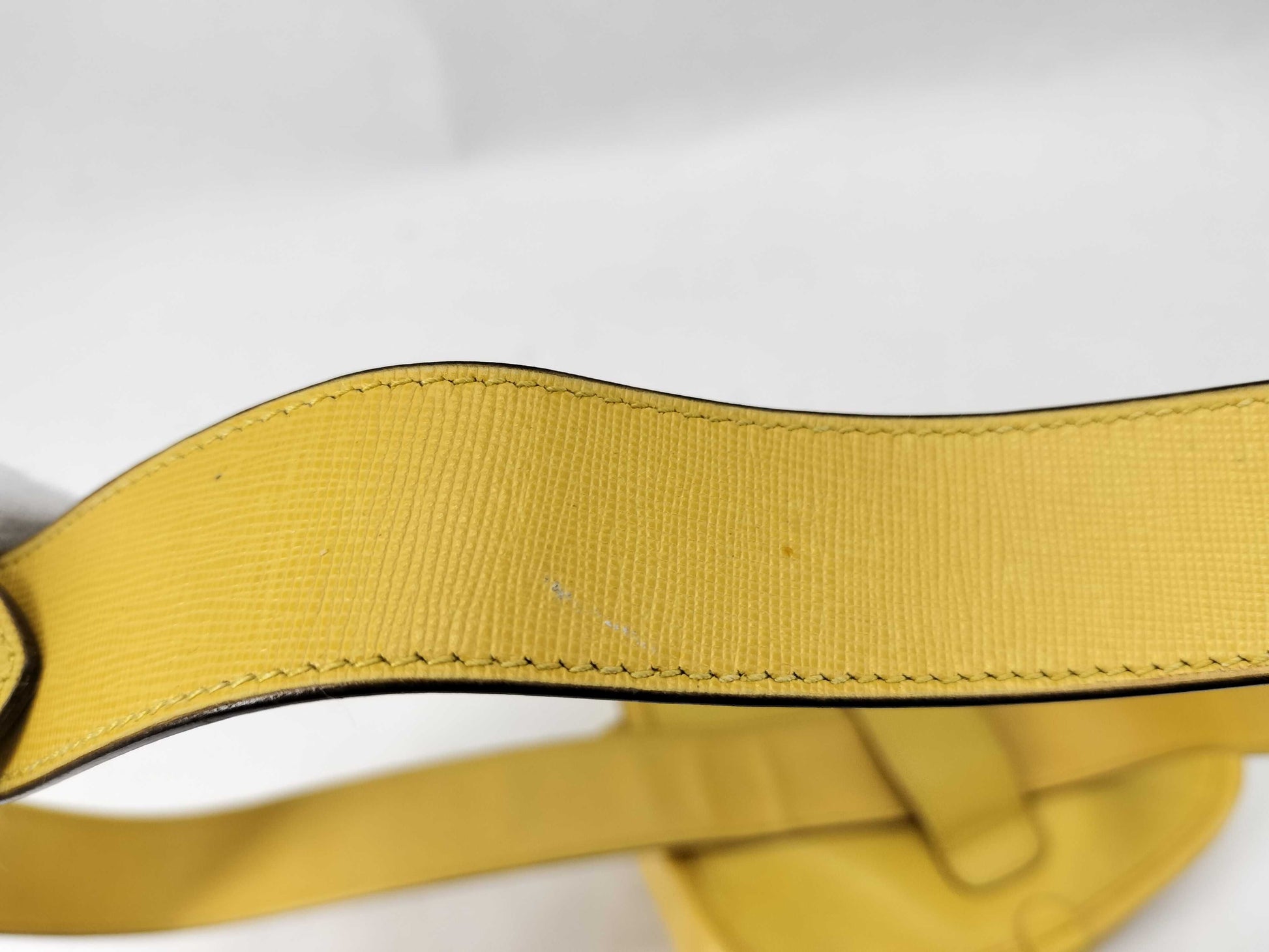 Gucci Front Zip Belt Bag GG Rubber Effect Leather, BROWN, LEATHER, Travel bag