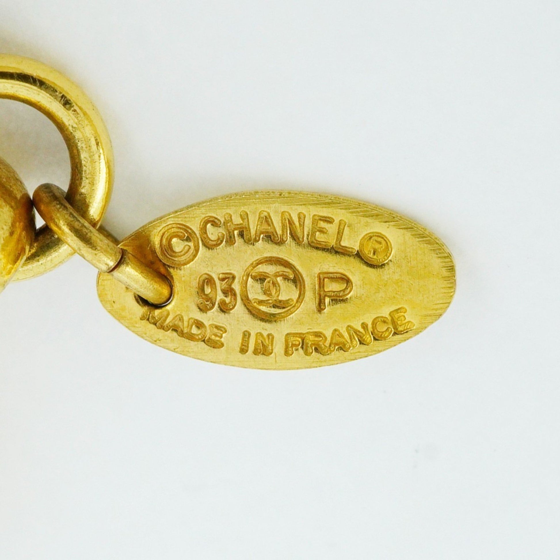 Chanel Coco Mark, Gold, Gold Plated, necklace