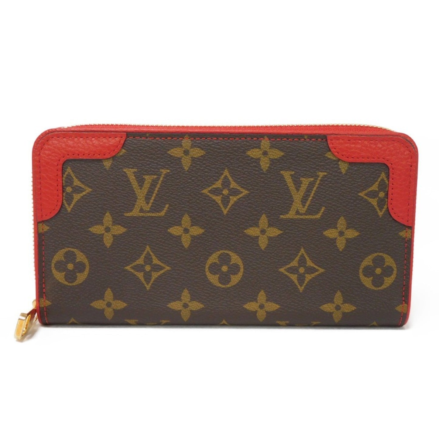 Louis Vuitton Retiro, Brown, Canvas, wallet