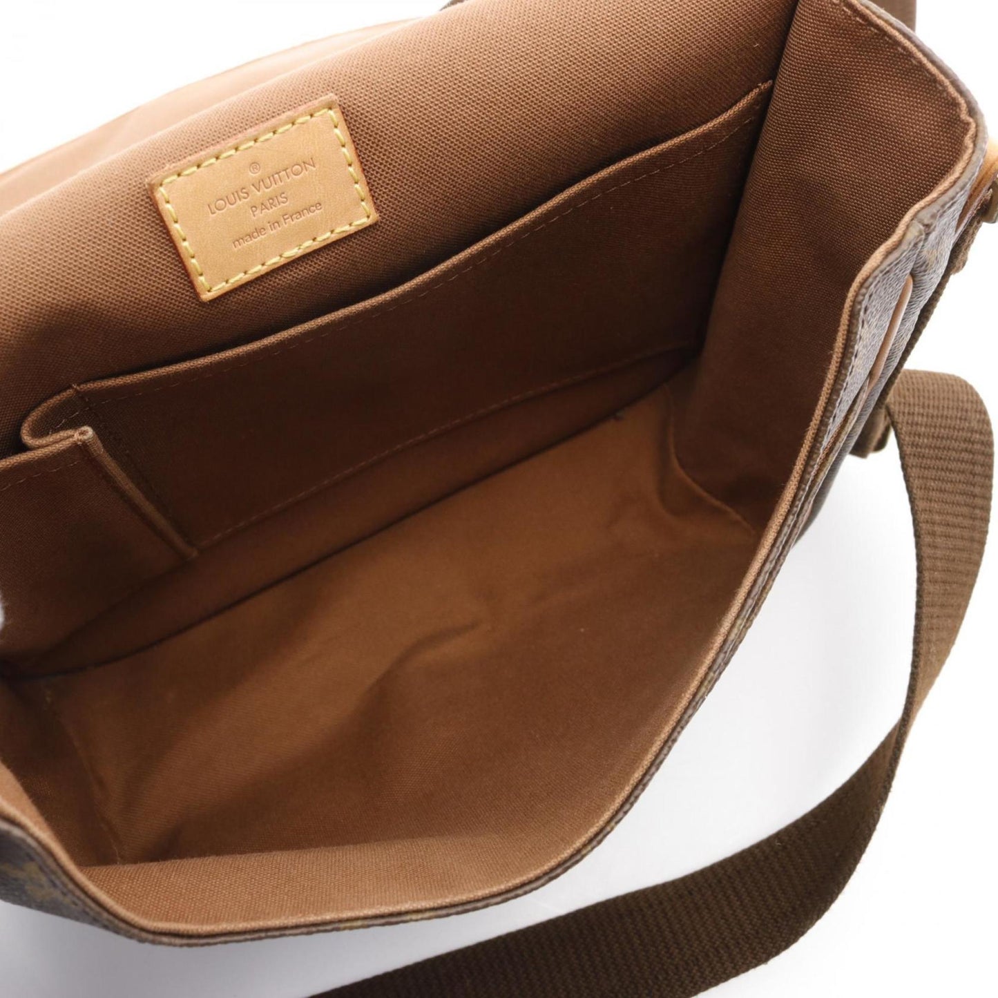 Louis Vuitton Bosphore, Brown, Canvas, shoulder