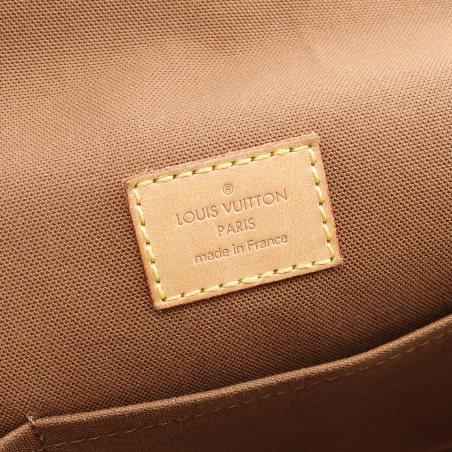 Louis Vuitton Bosphore, Brown, Canvas, shoulder