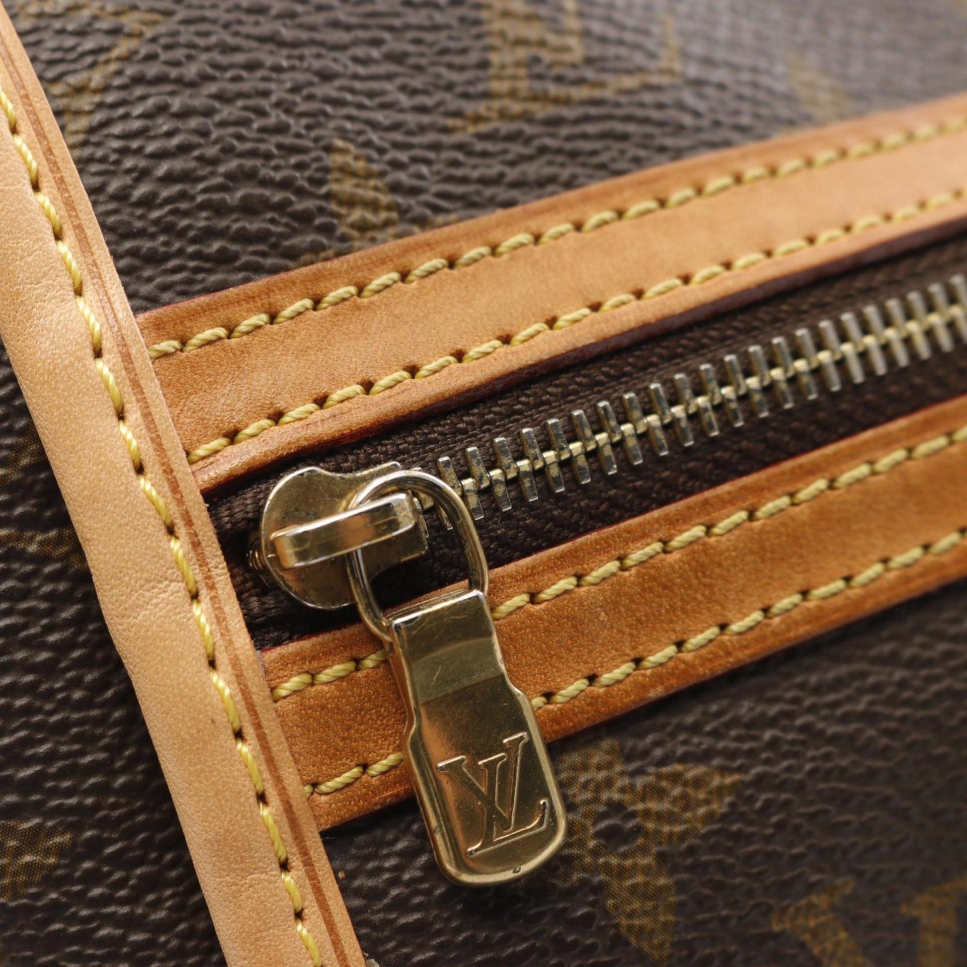 Louis Vuitton Bosphore, Brown, Canvas, shoulder