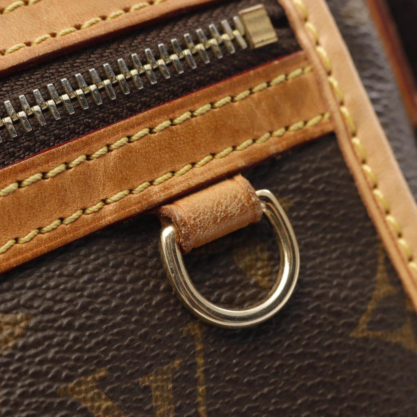 Louis Vuitton Bosphore, Brown, Canvas, shoulder