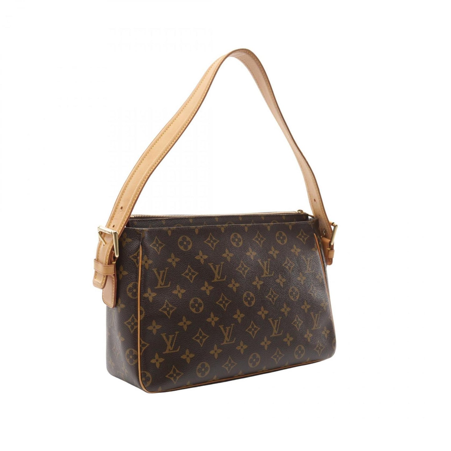 Louis Vuitton Viva Cité, Brown, Canvas, shoulder