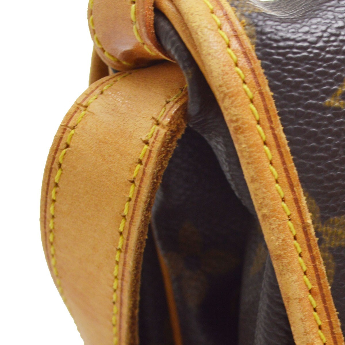 Louis Vuitton Saumur Monogram Canvas, Brown, Canvas, Handbag